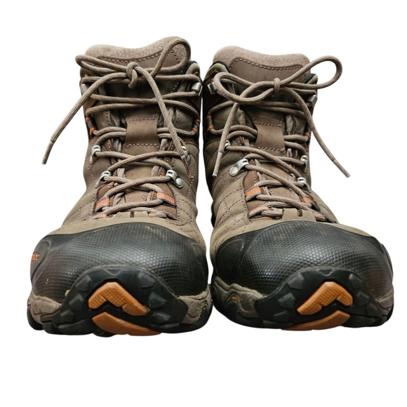 Men's Oboz Bridger Mid B-Dry Waterproof Hiking Boots - Picture 2 of 11
